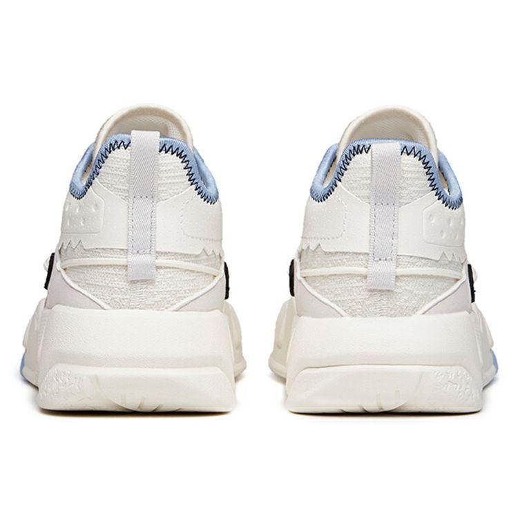Anta Lifestyle Series Non-Slip Durable Low-Top Skate Shoes Women sneakers Blue White 122138084-1