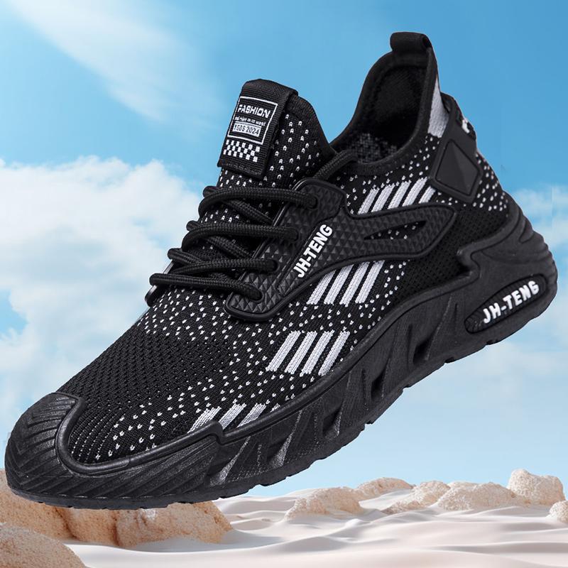 Casual Sneaker Loafers Men's Autumn Sneakers Platform Sports Shoes Ventilate Shoes for Men Non-slip Sports and Leisure Fabric