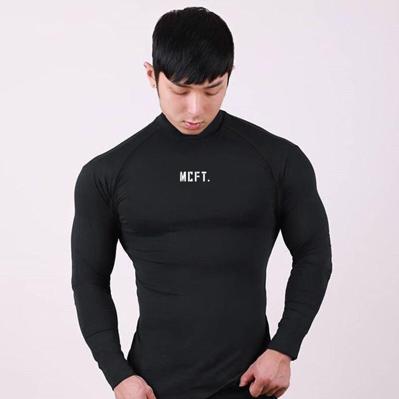 Muscleguys Autumn New Men's Korean Version Casual Pullover Spring and Autumn Fitness Training Clothes