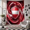 Austria Football Wall Tapestry Home Decor Wall Hanging Cloth for Bedroom Living Room Background