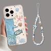 Underwater World Apple 16 mobile phone case transparent iphone16pro spring 15pro cute 13 fresh 12 all-inclusive