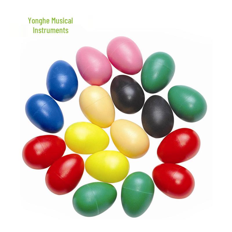 

Colorful Baby Hand Grip Sand Egg Toy - Audiovisual Training & Orff Percussion