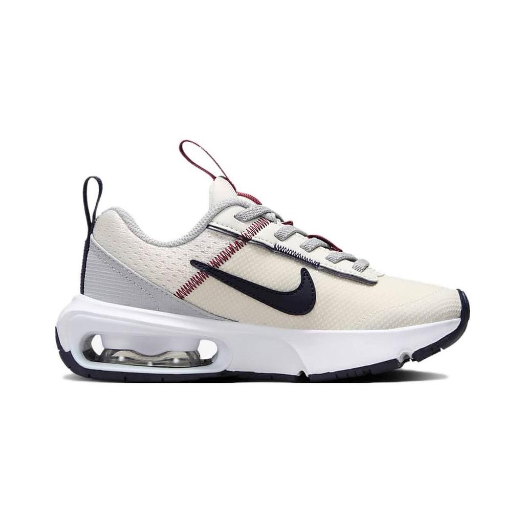 Nike Air Max Interlock Lite PS Phantom Dark Obsidian Kids Sneakers Cream Light-Smoke-Grey Team-Red DH9394-006