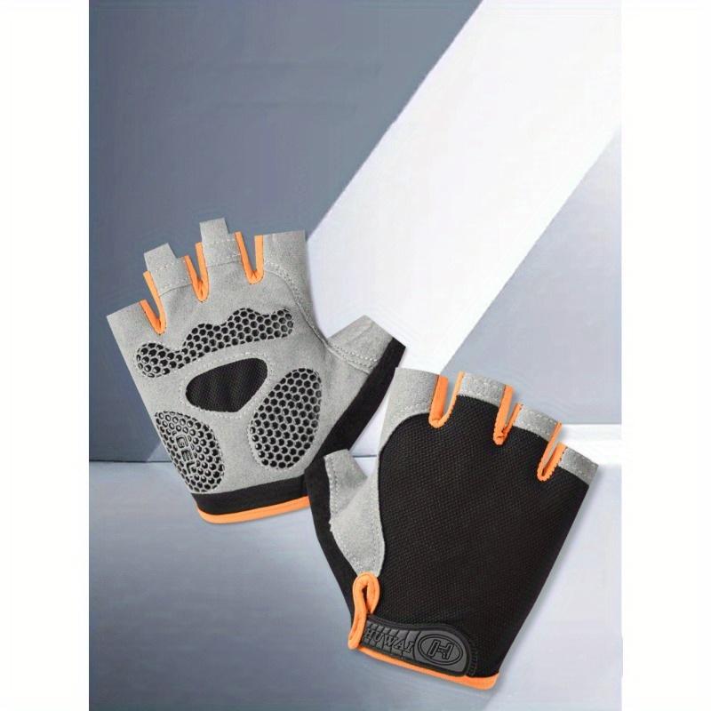 1pair Unisex Outdoor Sports Half Finger Gloves for Workout, Yoga, Cycling, Climbing, Driving, Suitable for Cycling, Riding Motorcycle and Skiing