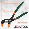 LEONTOOL Water Pump Pliers, Compact, Non-Scratch, Labor-Saving, Powerful, Universal Faucet Pliers Wrench, Chrome Vanadium Steel, Rust-Resistant, Quick