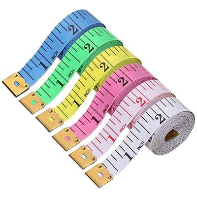 1.5m Body Measuring Ruler Sewing Tailor Tape Measure Mini Soft Flat Ruler Centimeter Meter Sewing Measuring Tape ARI