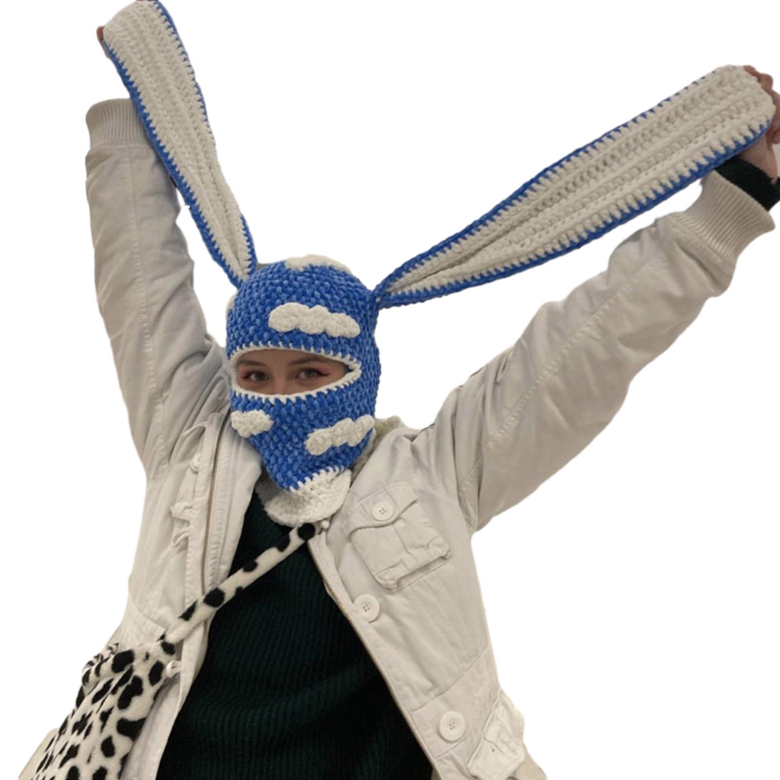 

Оверсайз Шапка Кролика Новогодние Зимние Украшения для Вечеринки Праздничные Сценические Шоу Милые Оверсайз Шапки Головной Убор с Длинными Ушами 6