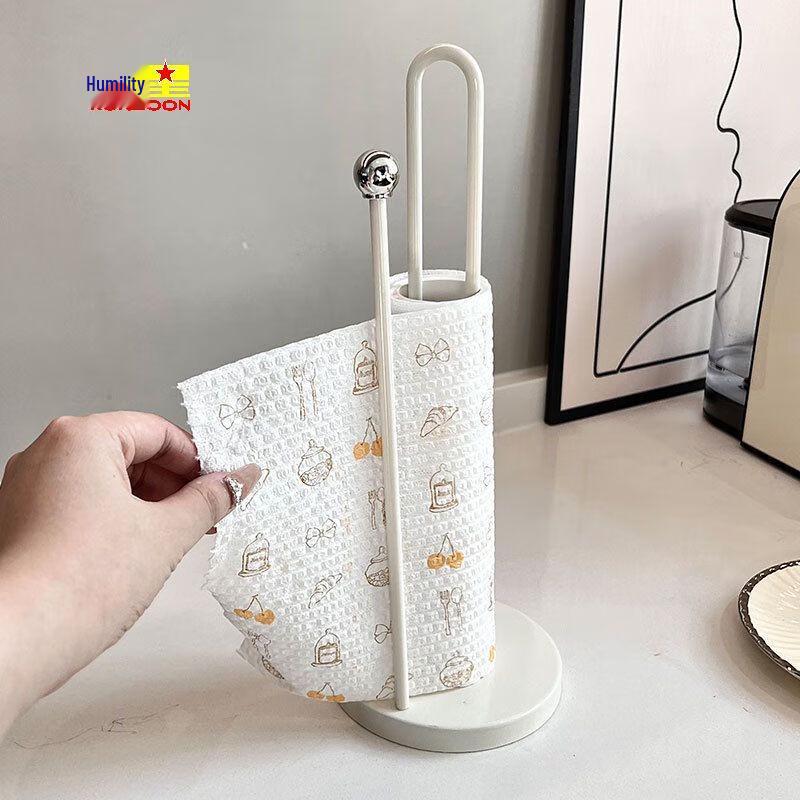 Qianxing Iron Art Wall-Mounted Toilet Paper Holder with Shelf
