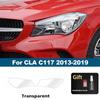 For Mercedes Benz CLA/CLE/CLS TPU Car Headlight Protective Film Smoke Black Gloss Pre-Cut PPF Anti-Scratch Vinyl Wrap Cover Kit