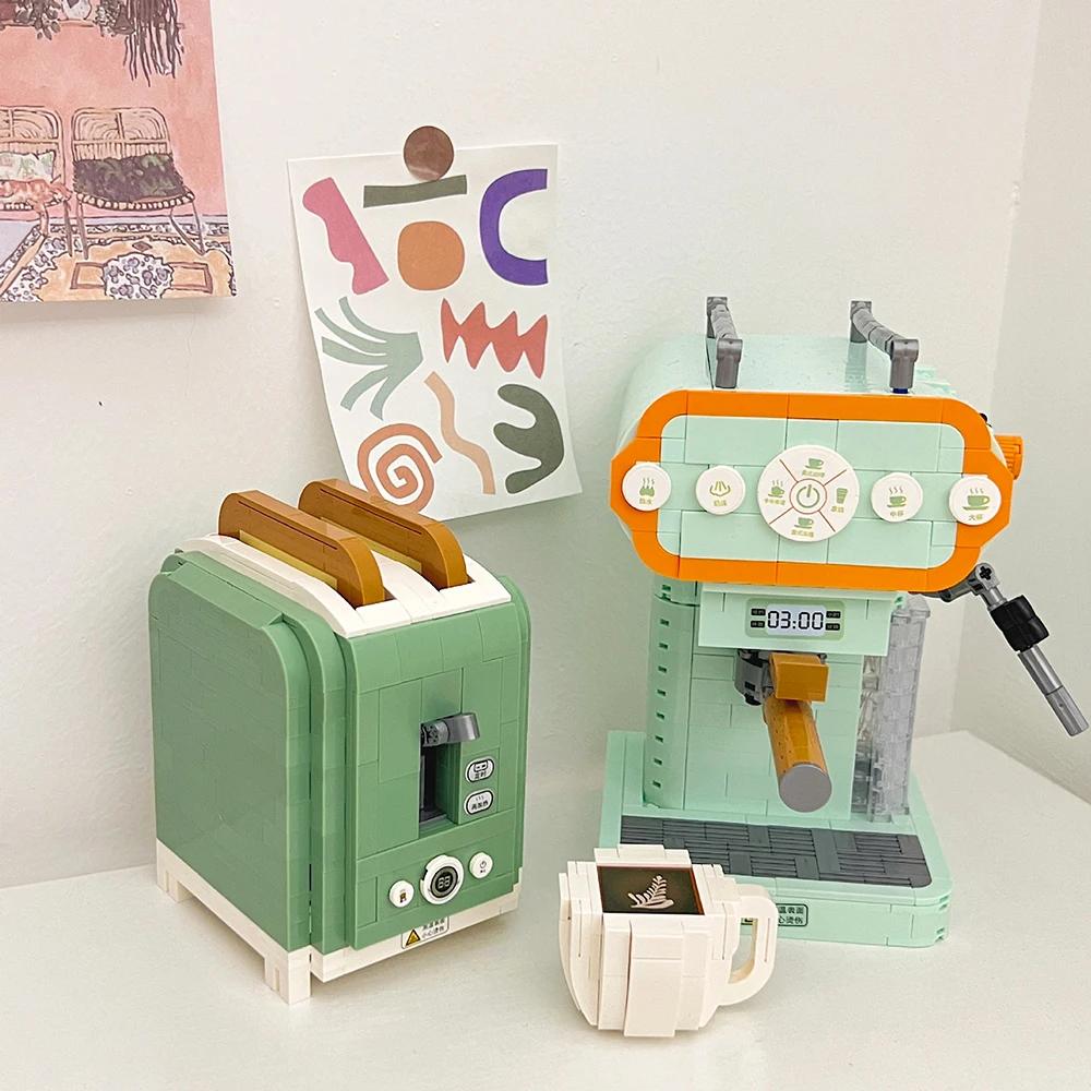 Exquisite Coffee Machine Toy Set - Children's Coffee Machine Awareness, Coffee Culture Understanding, Home and Office Decoration