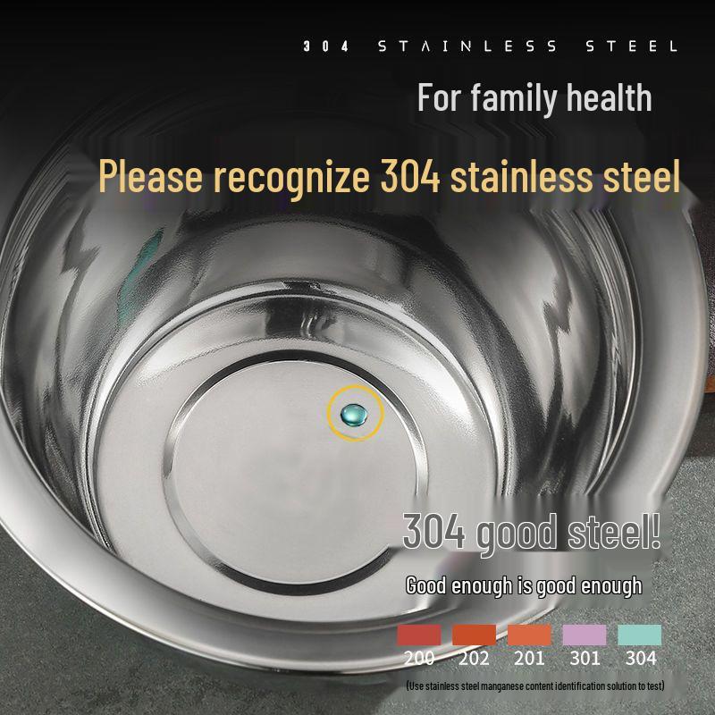 High-Temperature Resistant Stainless Steel Oil Basin with Lid - Kitchen & Commercial Use