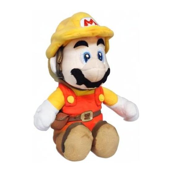 San-ei Boeki Super Mario Maker 2 Builder Mario (S) Plush SMM01