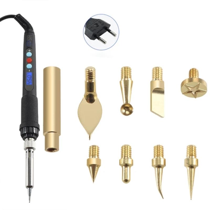 Heiß einsetzbare Mutter Eisen Spitze Heißschmelz-Heiß-Set-Einsatzwerkzeug für Voron 2.4/MK4 Lötspitze 3D-Druck Modifizieren Veredeln