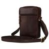 Herren Crossbody-Tasche aus glattem Echtleder - Peterson