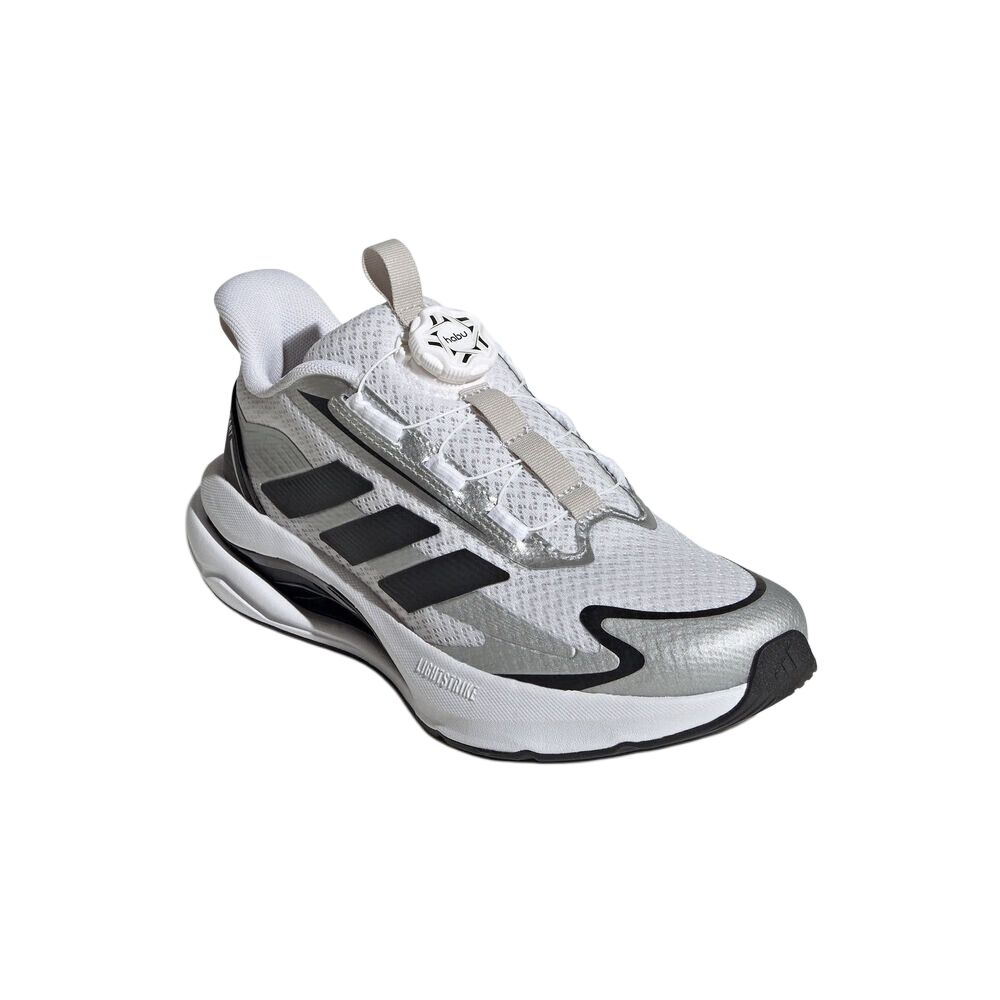 Adidas Lightdart Comfortable Versatile Trendy Non-Slip Durable Kids Running Shoes Kids Running Shoes White KK1410