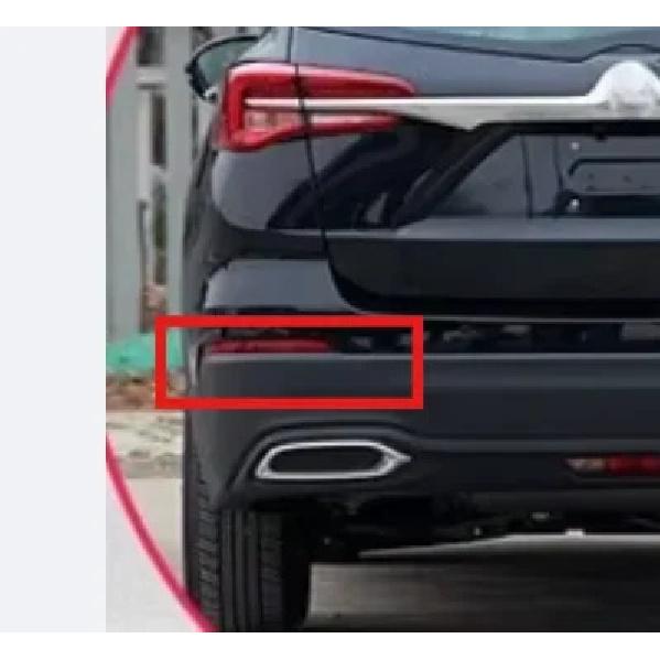 Left Right  Red Rear Bumper Bar Reflector Strips Signal Light Decorative Lamp Strip Automobile for Buick Envision Left