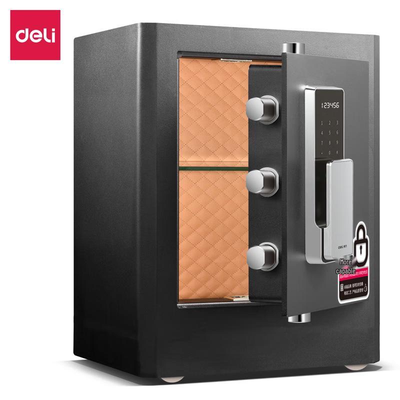 Deli Fingerprint & Password Steel Safe