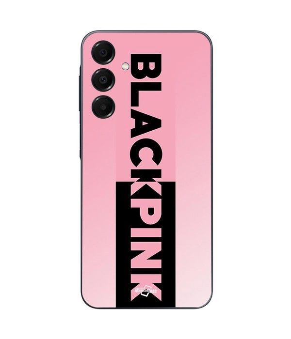 Case For Samsung Galaxy A15 Blackpink Logo Pink and Black Maniacase
