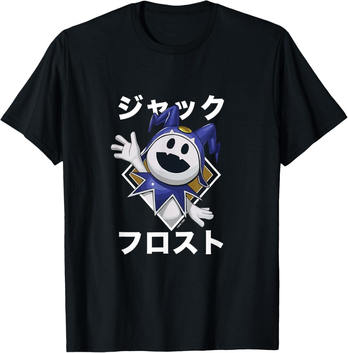 Shin Megami Tensei V: Vengeance Jack Frost Katakana ATLUS T-Shirt S