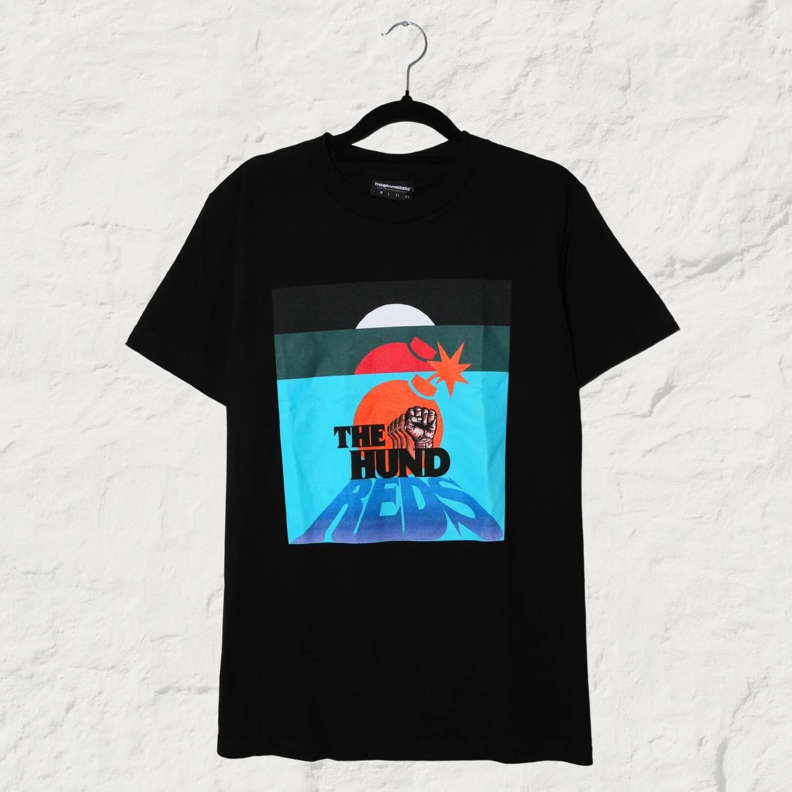The Hundreds Days Graphic Tee Black Skate Streetwear T-Shirt S L