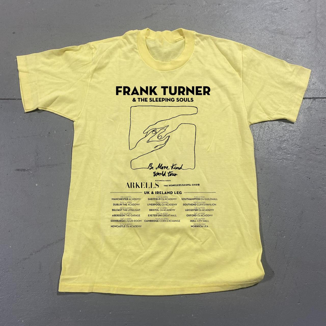 Frank Turner Tour 2018 Gift For Fans S to 5XL T-shirt L