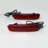 2 x Red LED Car Driving Light Rear Bumper Brake Light For Nissan Sentra Infiniti