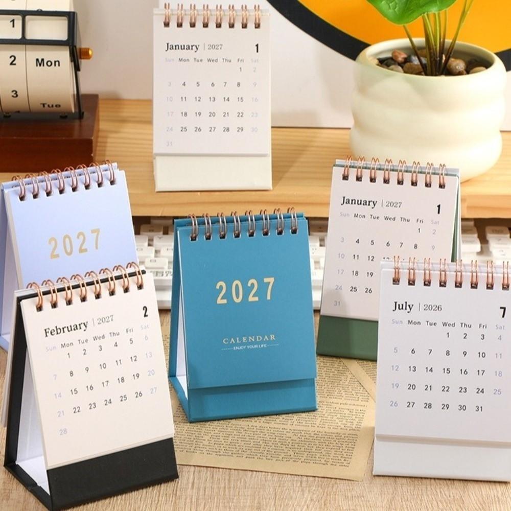 2027 Desk Calendar Monthly Planner Planner Calendar New Memo Calendar Student Planning