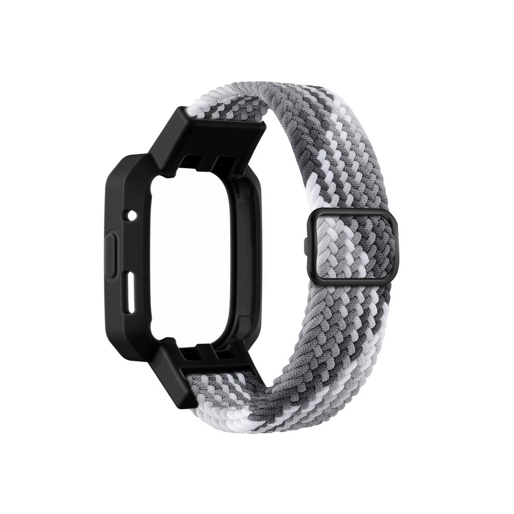 Nylonový pásek na hodinky pro Xiaomi Mi Watch lite 1 2 3 Náramek s pleteným elastickým tkaným řemínkem pro hodinky Xiaomi Redmi Watch 3 2 1