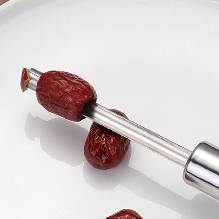 4Pcs Home Fruits Core Remover Tools Stainless Steel Fruit Remover