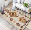 Bohemian Pattern Decorative Carpet Tribal Style Moroccan Luxury Persian Art Multi-style Rug Geometric Loop-pile Rug