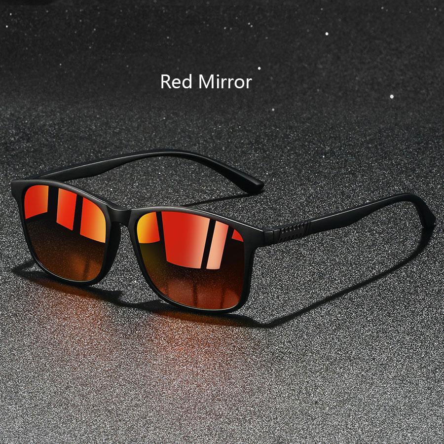 Fashion Vintage Square Sunglasses Men Women Fishing Driving Man Luxury Brand Designer Sun Glasses Anti-Glare Retro Eyewear UV400