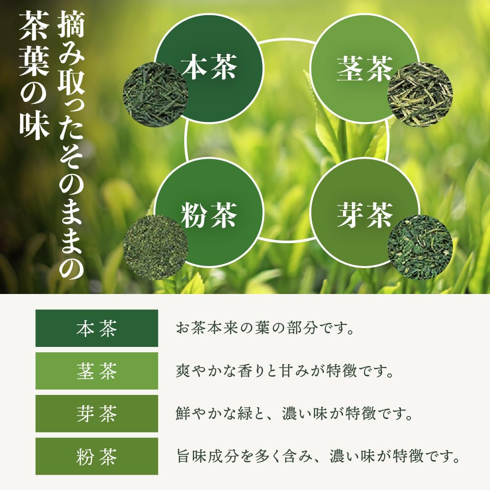 Arahataen Special Selection Gourmet Shizuoka Fukamushi Tea Pack with x 100 Made with Tea Bags Matcha, 2.5g pieces, Ichibancha, High-quality Tea,