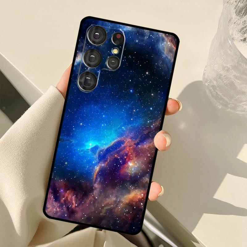Space For Galaxy S23 Universe For Samsung Galaxy S23 S22 Ultra S21 S20 FE S8 S9 S10 Note 10 Plus Note 20 Ultra Phone Case