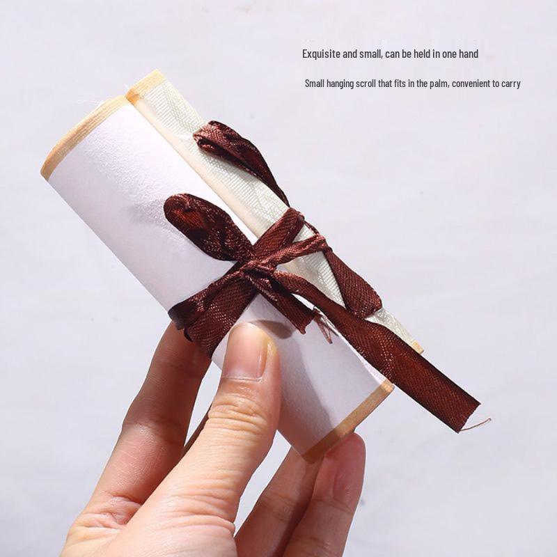 Valentine s Mini Handwritten Letter DIY Kit - Blank Love Scroll for Couples & Best Friends Creative Gift Mini Blank Scroll