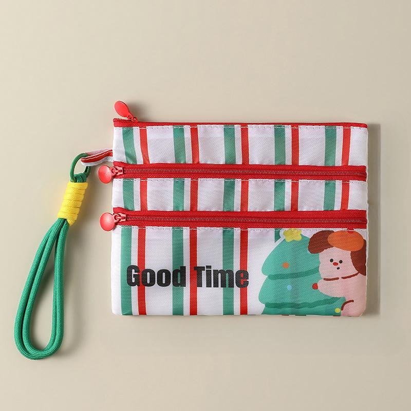 3-Layer Document Storage Bag, Passport, ID Card, Meal Card, Document Storage Bag For Business Trips And Personal Travel