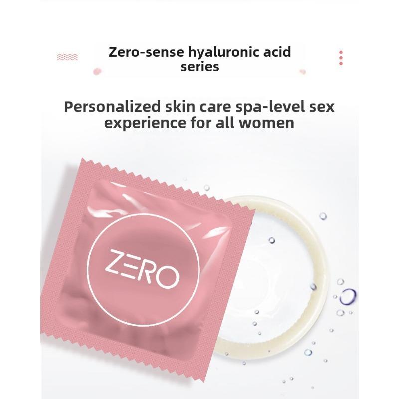Zero Sense Ultra Thin Hyaluronic Acid Condom Adult Birth Control Sex Products