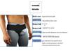 Inguinal Hernia Support Belt for Adults (Left or Right Side)
