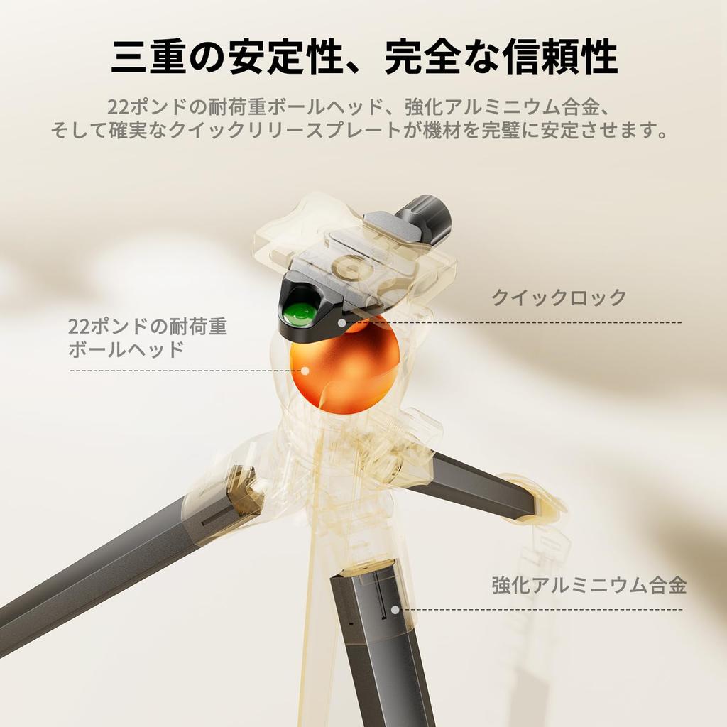 CONCEPT 162cm Camera Extendable Aluminum Compact Camera Portable Travel 10kg Load Capacity K&F Tripod, Tripod, Tripod,