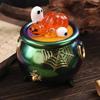 Halloween Craft Silicone Cauldron Mold Storage Box Molds for Resin Projects Decorations and Witch Party Accessories