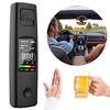 Alcohol Tester Portable Air Blown Contactless Drunk Driving With Tool Diagnostic LED Alcohol Digital Display Breathalyzer Y4O3