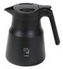 PEARL METAL Kávový server 800 ml nerezový vakuový vakuový dvoustruktura WarmCold Black IE Cafe HB-6618