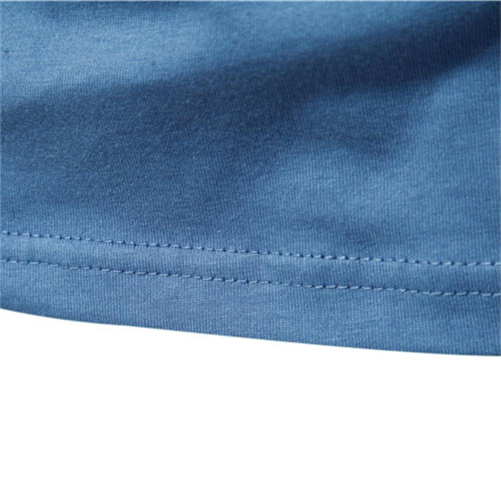 TrendHub Einfarbiges Baumwoll-T-Shirt Herren Lässig O-Ausschnitt Langärmelig Herren T-Shirts Frühling Herbst Hohe Qualität Basic T-Shirt Männlich