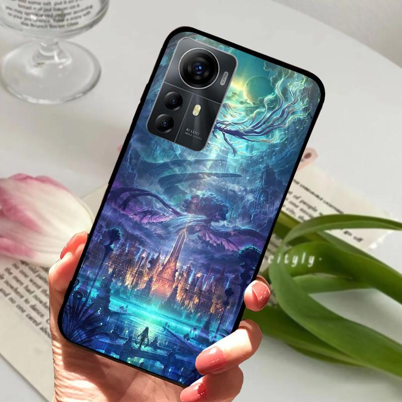 

Для ZTE Blade A72S Чохол Ударостійкий М який ТПУ Силіконовий Чохол для Телефона Для ZTE Blade A72S A 72s Funda BladeA72S 4G 2023 Capa Мультяшний For ZTE Blade A72S
