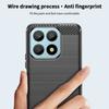 MOFI JK TPU Series-1 Protective Case for Honor X8a 4G TPU Cover Carbon Fiber Brushed Phone Shell
