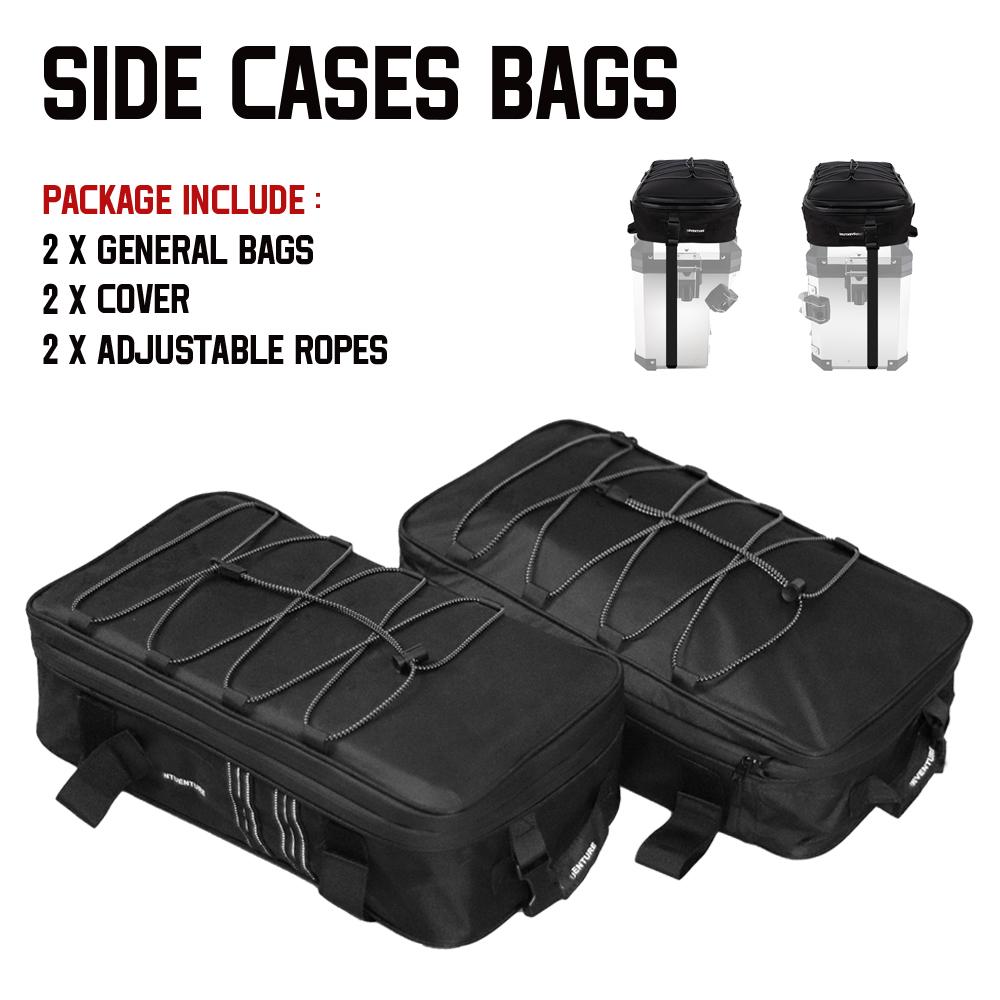 Motorcycle Saddlebag Luggage Bags For BMW R1200GS R1250GS ADV/LC F700GS F750GS Motorcycle Side Case Panniers Luggage top bag