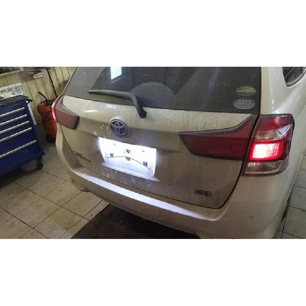 Canbus White For Toyota Yaris/Vitz Camry Corolla Prius C Ractis Verso S LED Number License Plate Light 12V SMD Number Lamp For License Plate Lights 2