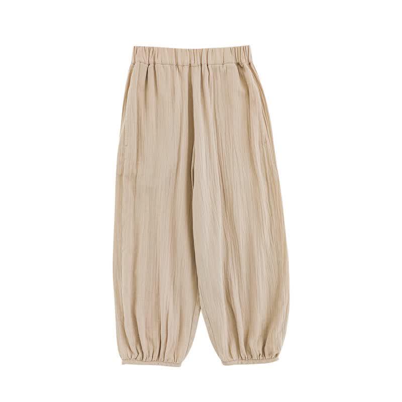 Girls  Summer Lightweight Anti-Mosquito Jogger Pants 100cm