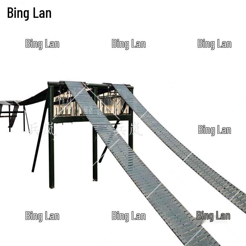 Binglan 400m Aerial Soft Bridge Obstacle Training Equipment