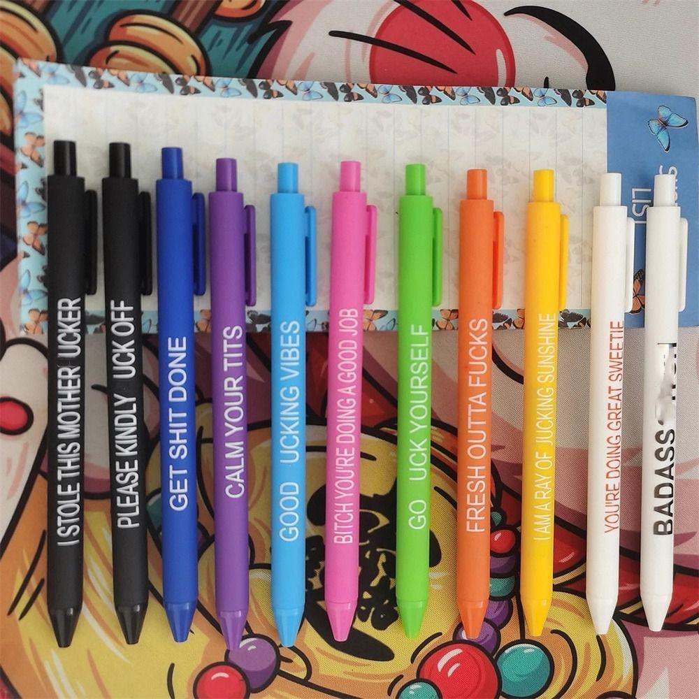 

School Supplies Writing Ink Pens 0.5mm Student Gel Pens Ballpoint Pens Signature Pen Funny Pen