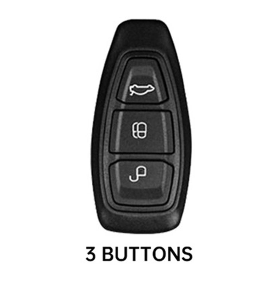 Car Key Case Cover For Ford Fiesta Focus Mondeo Ecosport Kuga Fob Remote Key Case Protector Accessories Holder Shell Keychain